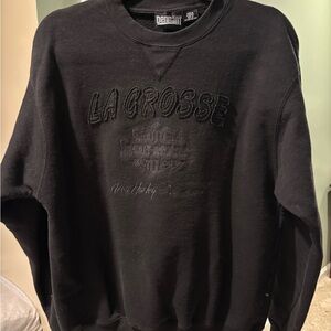 HD Harley-Davidson Black Sweatshirt size Medium LaCrosse WI